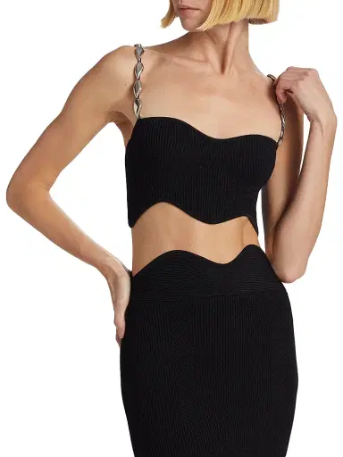 GALVAN LONDON Women's Marina Wave Two-Piece Set - Black - Size XL | Thumbnail 6 GALVAN LONDON Women's Marina Wave Two-Piece Set - Black - Size XL | Thumbnail 6