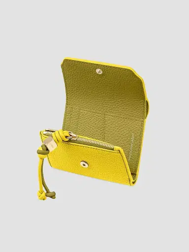 MAISON de SABRÉ Women's Leather Trifold Wallet - Daisy Martini | Thumbnail 2