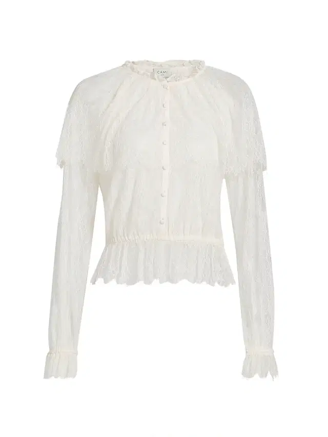 Cami NYC Women's Vitoria Lace Blouse - Macadamia