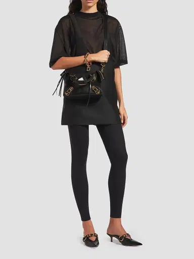 Balenciaga Women's Le City Uptown Top Handle Bag - Black | Thumbnail 2 Balenciaga Women's Le City Uptown Top Handle Bag - Black | Thumbnail 2