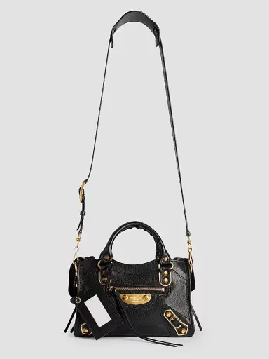 Balenciaga Women's Le City Uptown Top Handle Bag - Black | Thumbnail 7 Balenciaga Women's Le City Uptown Top Handle Bag - Black | Thumbnail 7