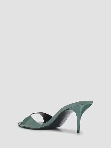Schutz Women's Elodie 75MM Leather Slip-On Sandals | Thumbnail 4 Schutz Women's Elodie 75MM Leather Slip-On Sandals | Thumbnail 4