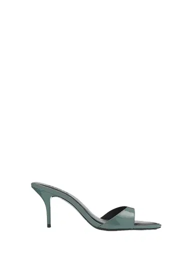 Schutz Women's Elodie 75MM Leather Slip-On Sandals | Thumbnail 1 Schutz Women's Elodie 75MM Leather Slip-On Sandals | Thumbnail 1