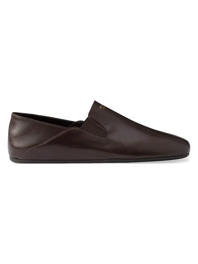 Prada Men's Leather Loafers - Brown