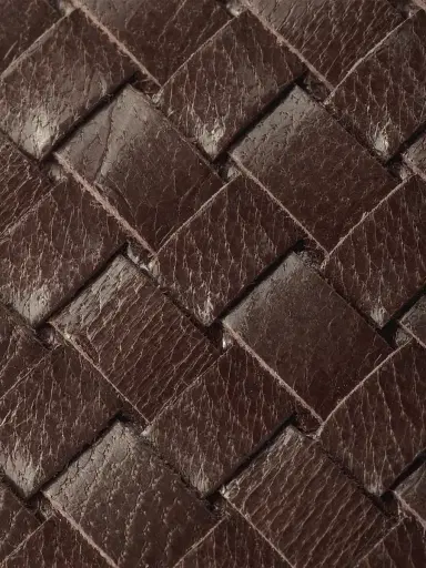 Prada Men's Leather Wallet - Brown | Thumbnail 4