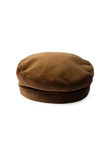 Prada Men's Corduroy Newsboy Cap - Brown - Size XL | Thumbnail 2 Prada Men's Corduroy Newsboy Cap - Brown - Size XL | Thumbnail 2