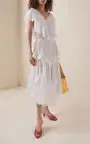 Chloé Tiered Broderie Anglaise Cotton Voile Top | Thumbnail 2