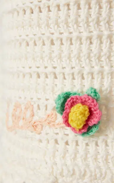 Chloé Crocheted Organic Cotton Shorts | Thumbnail 9