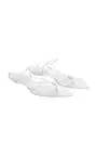 Alaïa Invisible Thong Leather-Trimmed Sandals | Thumbnail 1
