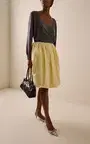 Prada Silk Taffeta Midi Skirt | Thumbnail 2