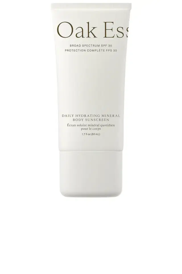 Oak Essentials Travel Daily Hydrating Mineral Body Sunscreen SPF 30