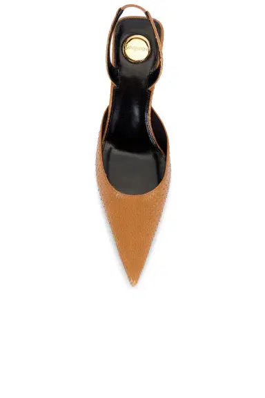 Saint Laurent Misty Python Slingback Pump | Thumbnail 4 Saint Laurent Misty Python Slingback Pump | Thumbnail 4