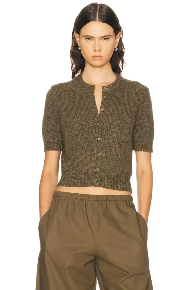 KHAITE Nora Cashmere Cardigan