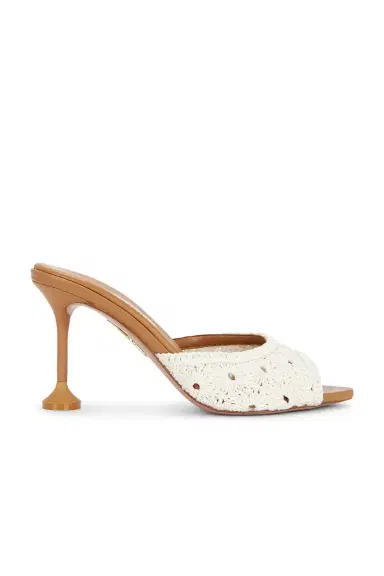 Aquazzura Loom Nappa 85 Mule | Thumbnail 1 Aquazzura Loom Nappa 85 Mule | Thumbnail 1
