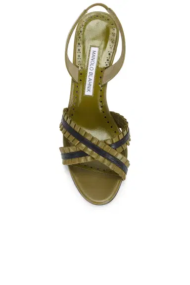 Manolo Blahnik Volusan 70 Sandal | Thumbnail 4