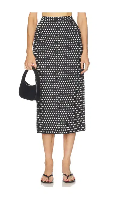 Frame The Polka Dot Skirt | Thumbnail 7 Frame The Polka Dot Skirt | Thumbnail 7