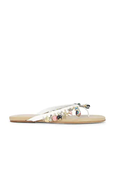 Christopher Esber Memento Charm Flip Flop | Thumbnail 1 Christopher Esber Memento Charm Flip Flop | Thumbnail 1