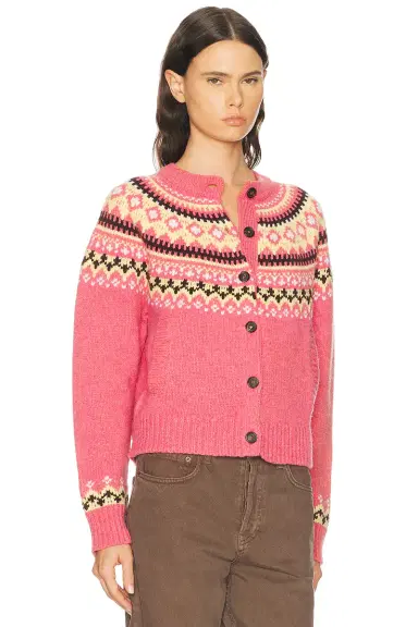 Miu Miu Wool Fairisle Sweater | Thumbnail 2 Miu Miu Wool Fairisle Sweater | Thumbnail 2