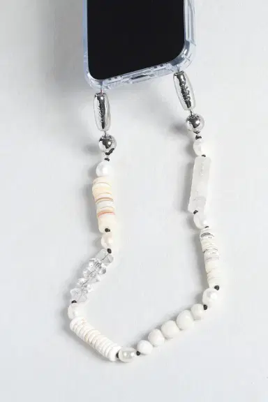 ossa Stone and Pearl Wristlet | Thumbnail 2 ossa Stone and Pearl Wristlet | Thumbnail 2