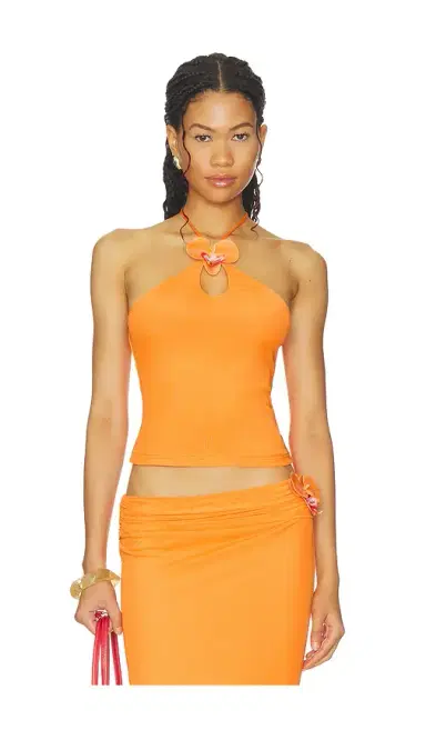 MORE TO COME Yanisha Halter Top | Thumbnail 1