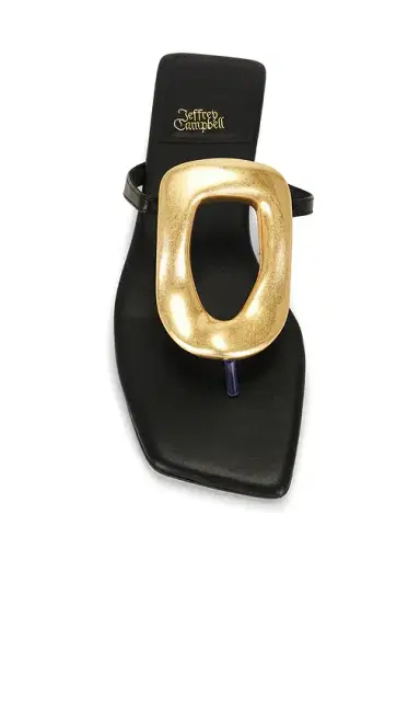 Jeffrey Campbell Linques 2 Flat Sandal | Thumbnail 4 Jeffrey Campbell Linques 2 Flat Sandal | Thumbnail 4