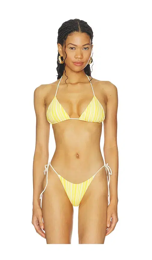 Indah Calista Triangle Halter Bikini Top