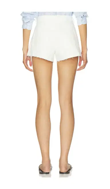 PAIGE Isa Mini Patch Pockets Short | Thumbnail 4 PAIGE Isa Mini Patch Pockets Short | Thumbnail 4