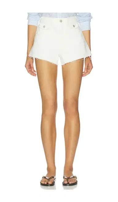 PAIGE Isa Mini Patch Pockets Short | Thumbnail 1 PAIGE Isa Mini Patch Pockets Short | Thumbnail 1