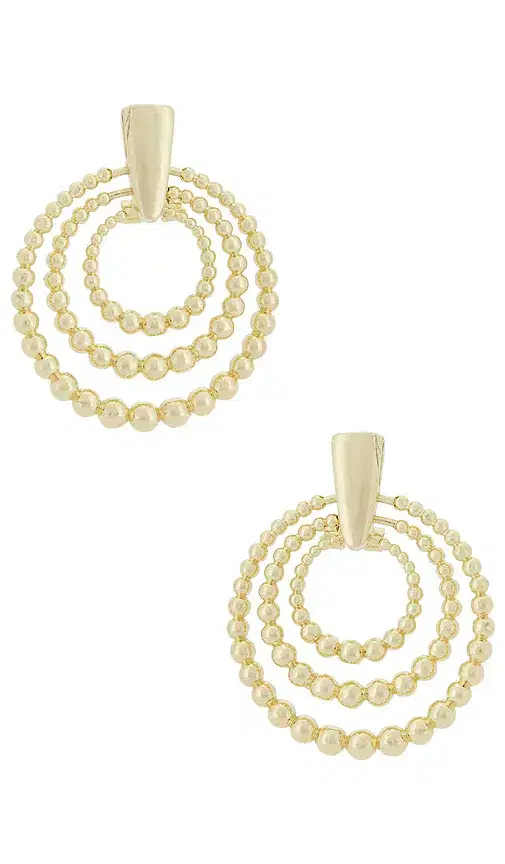 Epifene Triple Circle Hoop Earrings