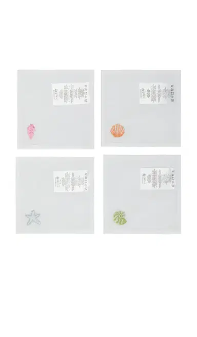 Frasier Sterling Low Tide Cocktail Napkins | Thumbnail 3