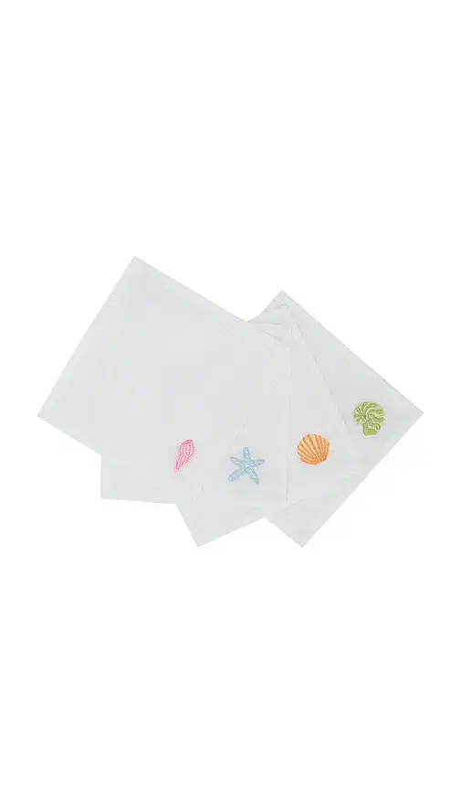 Frasier Sterling Low Tide Cocktail Napkins