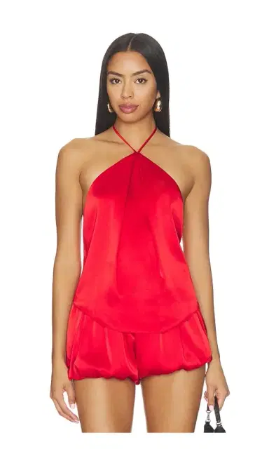 SEROYA Beckham Satin Tank | Thumbnail 1