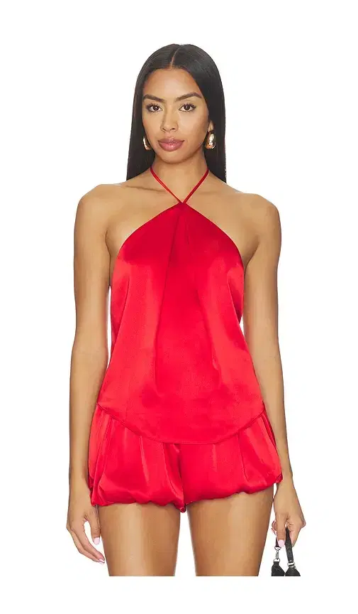 Beckham Satin Tank