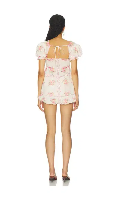 For Love & Lemons Scarlett Babydoll Set | Thumbnail 3