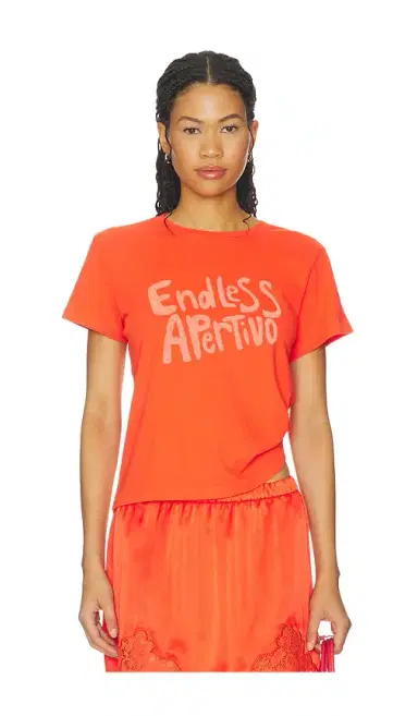 RE/DONE Classic Tee Endless Apertivo | Thumbnail 1 RE/DONE Classic Tee Endless Apertivo | Thumbnail 1