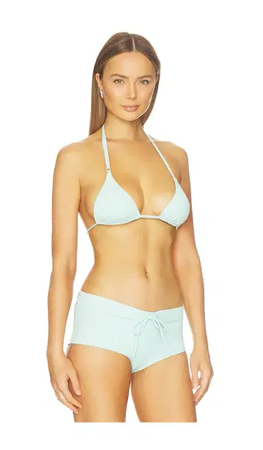 Geel Triangle Bikini Top | Thumbnail 2 Geel Triangle Bikini Top | Thumbnail 2