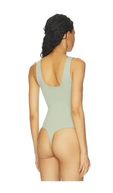 GOOD AMERICAN The Weightless Sculpting Modern Tank Bodysuit | Thumbnail 7