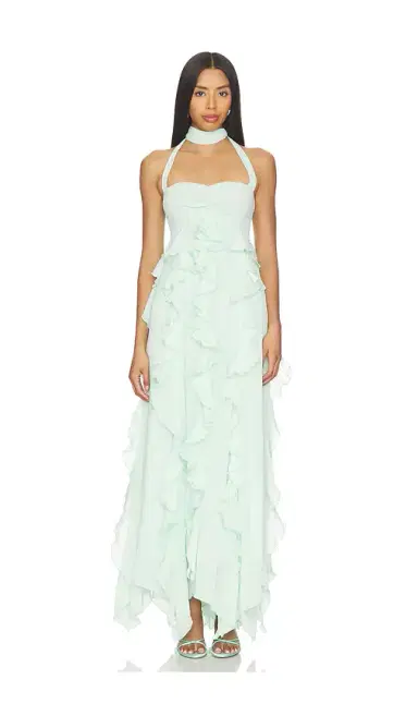 Show Me Your Mumu Gemma Ruffle Maxi Dress | Thumbnail 2 Show Me Your Mumu Gemma Ruffle Maxi Dress | Thumbnail 2