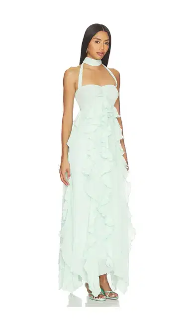 Show Me Your Mumu Gemma Ruffle Maxi Dress | Thumbnail 3 Show Me Your Mumu Gemma Ruffle Maxi Dress | Thumbnail 3