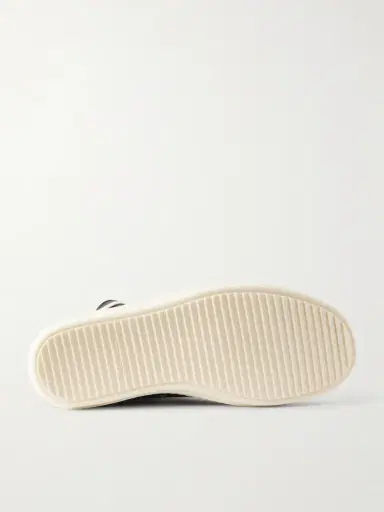 Rick Owens Ramones Full-Grain Leather and Rubber Sneakers - Men | Thumbnail 3 Rick Owens Ramones Full-Grain Leather and Rubber Sneakers - Men | Thumbnail 3