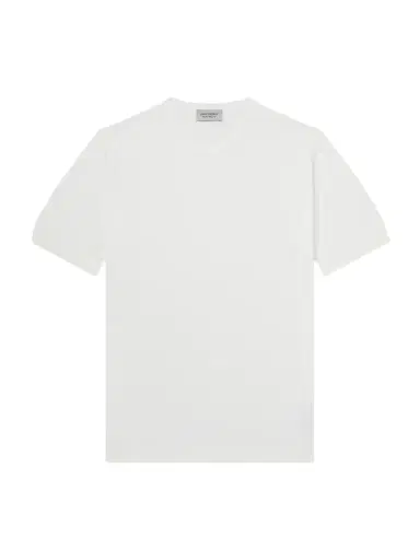 John Smedley Torin SS Cotton-Knitted T-Shirt - Men | Thumbnail 1 John Smedley Torin SS Cotton-Knitted T-Shirt - Men | Thumbnail 1