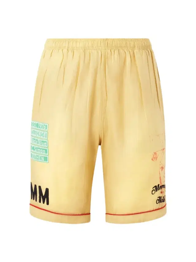 Montauk Embroidered Printed Corduroy-Linen Shorts - Men