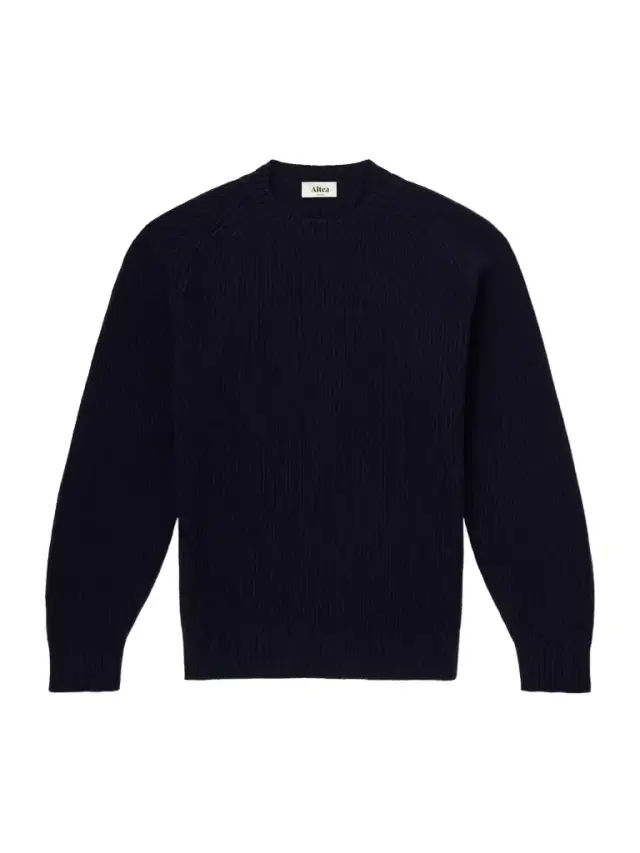 Altea Ribbed Virgin Wool Sweater - Men