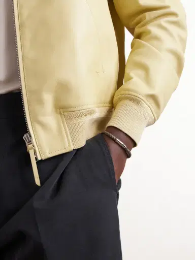 Tom Ford Logo-Engraved Silver-Tone and Woven Leather Bracelet - Men | Thumbnail 2 Tom Ford Logo-Engraved Silver-Tone and Woven Leather Bracelet - Men | Thumbnail 2