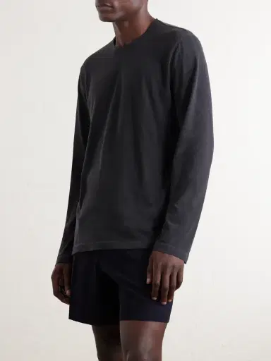 James Perse Cotton-Jersey T-Shirt - Men | Thumbnail 3