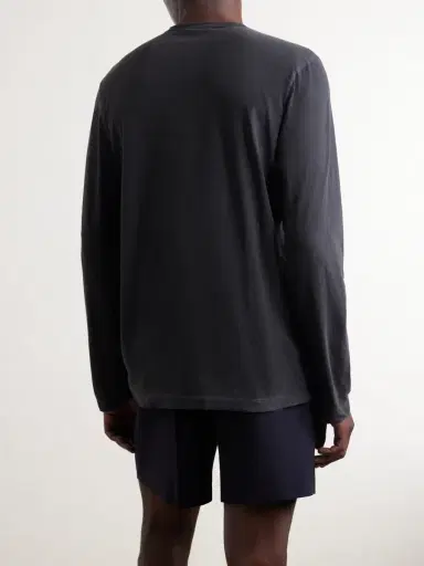 James Perse Cotton-Jersey T-Shirt - Men | Thumbnail 4
