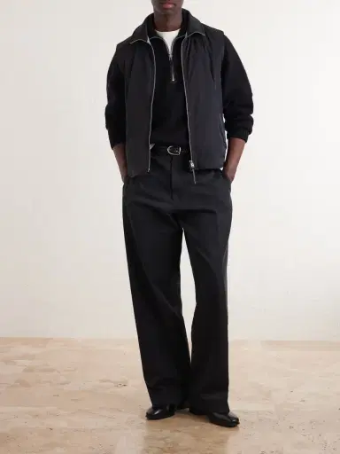 Tom Ford Wool and Cashmere-Blend Half-Zip Sweater - Men | Thumbnail 2 Tom Ford Wool and Cashmere-Blend Half-Zip Sweater - Men | Thumbnail 2
