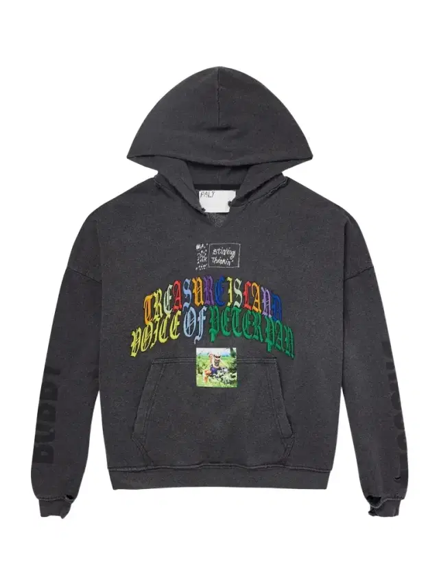Bobby Driscoll Embroidered Printed Cotton-Blend Jersey Hoodie - Men