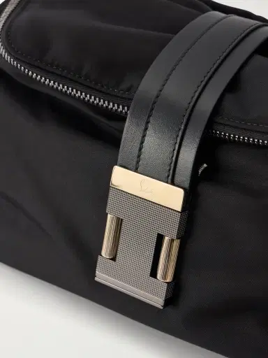 Christian Louboutin Nox Leather-Trimmed Nylon Belt Bag - Men | Thumbnail 5 Christian Louboutin Nox Leather-Trimmed Nylon Belt Bag - Men | Thumbnail 5