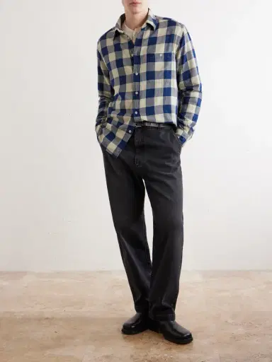 Barena Checked Cotton-Twill Shirt - Men | Thumbnail 2 Barena Checked Cotton-Twill Shirt - Men | Thumbnail 2
